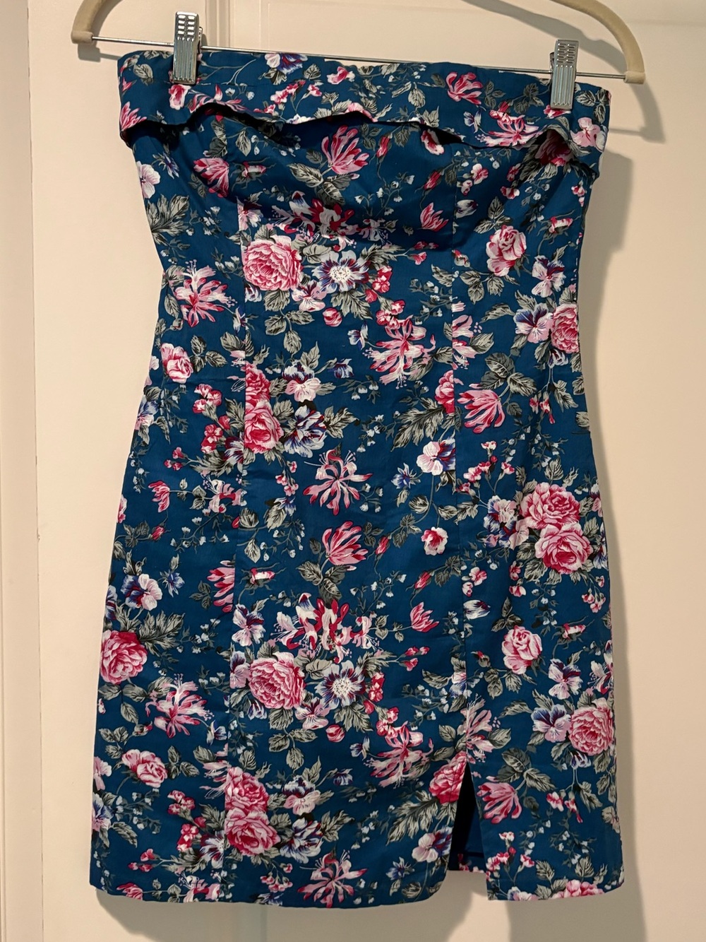 Alive Girl Floral Strapless Dress